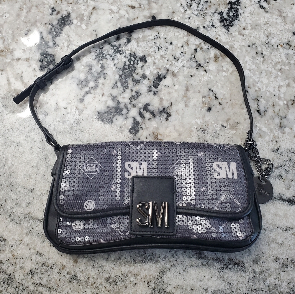 Steve Madden Sequence Shoulder Bag. Preloved! 2 Flaws!